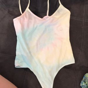 Pacsun tie-dye bodysuit